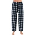 thumbnail image 1 of Labakihah pants for women Women Casual Plaid Pajama Pants Soft Pants Loose Homewear Sleepwear Pants White, 1 of 9