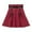Red, variant on High Waist Midi Skirt for Women Mini Short Goth High Waisted Ruffle A Line Skirt