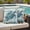 Turquoise, variant on Pack of 2 Outdoor Pillow Covers 16x16 Inch Waterproof Teal Turtle Coastal Throw Pillow Covers,Decorative Couch Pillow Case Sham Summer Beach Starfish Nautical Sea Patio Pillowcases Cushion Cover