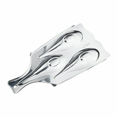 ACDANC 3 Cavities Spoon Rest Stainless Steel Spoon Rest Triple Spoon Holder Kitchen Utensil Rest
