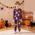 thumbnail image 4 of NOLDARES Girls Pajamas 2-Piece Pjs Set Kids Long Sleeve and Pants Jammies Casual Wear Girls' Sleepwear Lounge Clothes, 4 of 8
