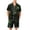 Green, variant on GrmtClth Mens Halloween Pajamas Graphic Pumpkin Satin-Like Short Sleeve Button Up 2 Piece Casual Sleep Loungewear Pjs with Pockets Green 3XL