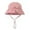 Pink, variant on Ticikt UPF 50  Protective Baby Sun Hat with Adjustable Chin Strap Foldable Wide Brim Bucket Cap for Outdoor Beach Summer,Color:Beige