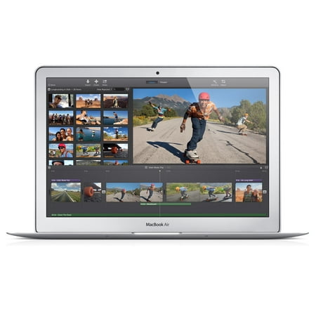 Apple A Grade MacBook Air 13.3 1.3GHz Intel Dual Core i5 Unibody (Mid 2013) MD760LL/A 768GB Flash Storage 4 GB Memory 1440 x 900 Display Mac OS X v10.12 Sierra Power Adapter