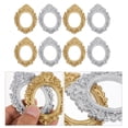 thumbnail image 3 of SHISUYAN 8 Pcs Cadres Photo Rétro Petits Cadres Accessoires Cadre d'Affichage de Bijoux en Résine Décorations, 3 of 9