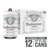 Budweiser Zero Alcohol Free Domestic Beer 12 Pack 12 fl. oz. Aluminum Cans 0.0% ABV