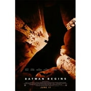 Pop Culture Graphics MOV257105 Batman Begins Movie Poster, 11 x 17