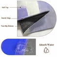 thumbnail image 6 of 8'x10' Area Rugs, Blue Purple Grey Indoor Outdoor Area Rug for Living Room Bedroom, Modern Abstract Art Geometric Oil Painted Washable Bathroom Rugs Kitchen Floor Carpet Mats Home Decor Aesthetic, 6 of 8