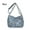 Blue BU, variant on Giunmcul My Order Multi Functional Large Capacity Shoulder Bag Large Capacity Shoulder Bag Washed Leather Bag Fashionable Mom Bag