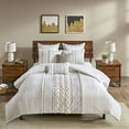 thumbnail image 2 of INK? Cotton Duvet Cover Mini Set Full/Queen/Ivory, 2 of 4