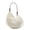 White, variant on Handwoven Fashion Crossbody Bag Seashell Bag Boho Clutch with Pearl Strap Crochet Beach Bags
