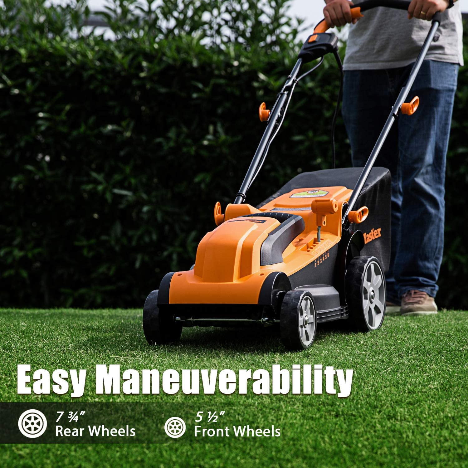 LawnMaster MEB1114K Electric Corded Lawn Mower 14-Inch 10AMP