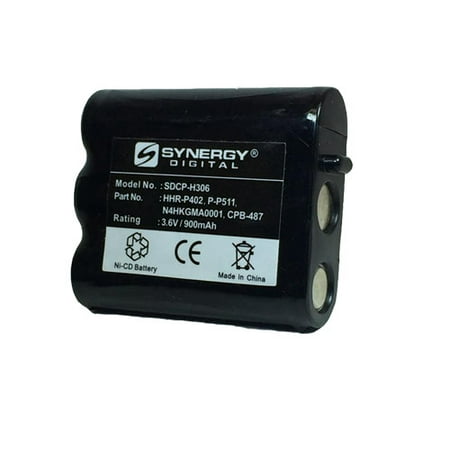 Sanik PP511 Replacement Battery Ni-CD, 3.6 Volt, 900 mAh - Ultra Hi-Capacity - Replacement for Panasonic P-P511, Type 24 Rechargeable