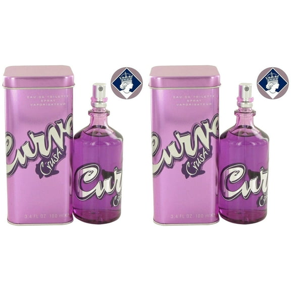 Pack of (2) Liz Claiborne Curve Crush EDT Spray 3.4 Oz