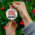 thumbnail image 5 of First Christmas as a Middle School Student Ornament, Christmas Ornament, Personalized Gift for Middle School Student Ceramic Ornament Keepsake for Him or Her 204OR15, 5 of 5