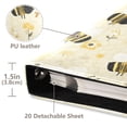 thumbnail image 4 of PU Leather Photo Album with Self-Adhesive Pages Scrapbook DIY Picture Holds 20+ Sheets Cute Bees and Honeycomb Pattern, 4 of 9