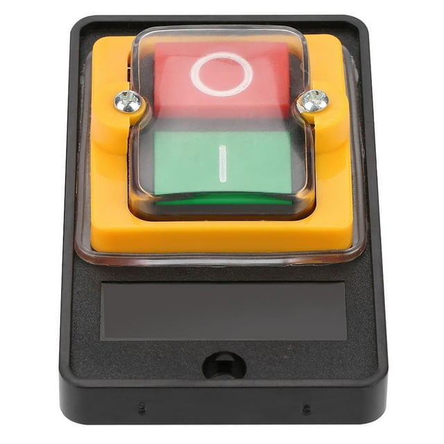 Interruptor a prueba de agua, AC220V/380V 10A Interruptor de encendido/apagado O apagado impermeable Pulsador de alta capacidad