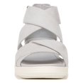 thumbnail image 4 of Dr. Scholl's Shoes Womens Time Off Fun Perforated Criss-Cross Wedge Sandals, 4 of 9