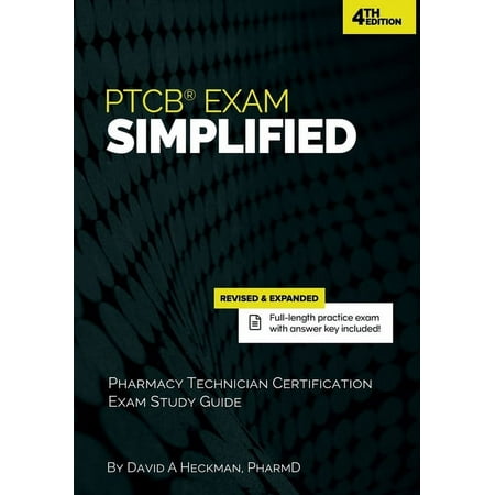UPC: 9781942682127 | PTCB Exam Simplified: Pharmacy Technician Certification Exam Study Guide (Paperback)