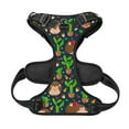 thumbnail image 5 of Gaeub Cute Hedgehogs Cactus Blue Gaeub Cute Hedgehogs Cactus Blue No Pull Dog Harness, Secure and Adjustable Pet Vest for Outdoor Activities -, 5 of 9
