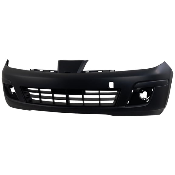 Suitable for Primed Front Bumper Cover for 2007-2012 Nissan Versa - Direct Fit Replacement (NI1000245)