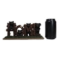 thumbnail image 7 of Rustic Western Forest Black Bear Cubs By Tree Logs HOME Sign Desktop Plaque, 7 of 7