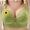 Green, variant on Women's Plus Size Wireless Bra Full Coverage Side Support Lift Everyday Bra
