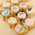 thumbnail image 4 of Conteneur à Gâteau 50 Pcs Anti-Poussière Transparent Utile Gain de Place, 4 of 4