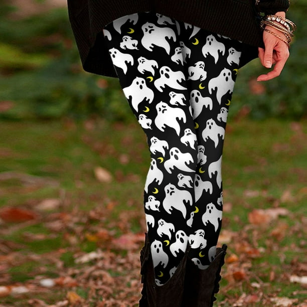 MGBD Leggings Para Mujer, Talla Grande, Estampado De