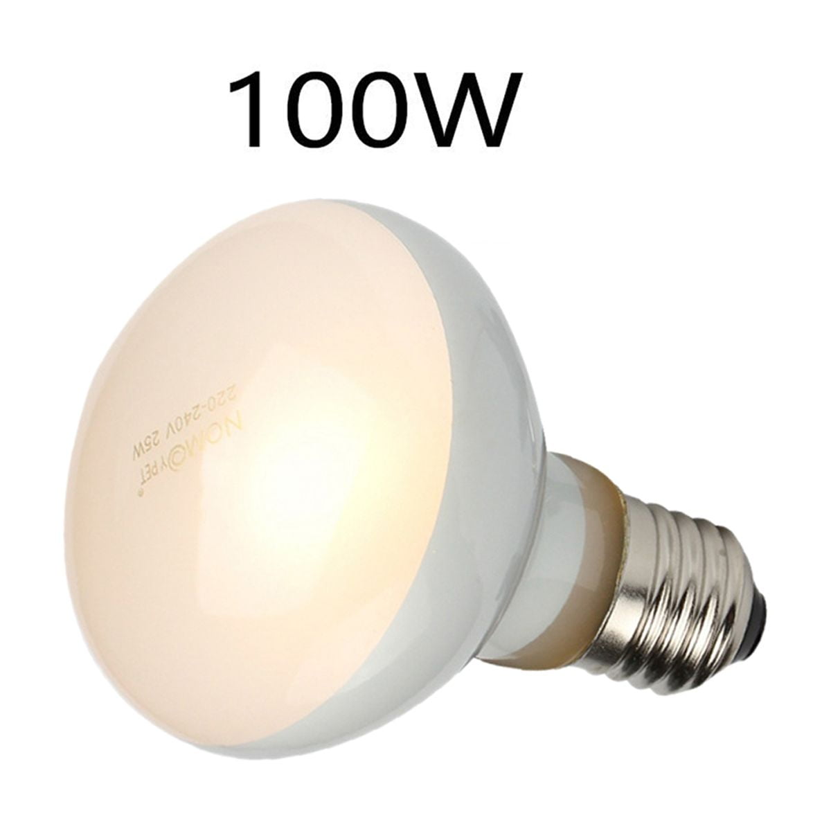 8 Pack Reptile Uvb Uva Heat Lamp Bulb for Truly Sun-Like Bright Heat for ,Amphibian and Birds (100 W)