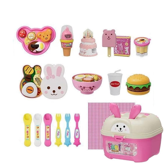 Jelly Strawberry Pudding Set,Food Pudding Feeding Toy,Pretend Play Food Kitchen Accessories,Novelty Early Education Strawberry Puddings Toy,Early Education Play House Toys for Doll Role P-lay