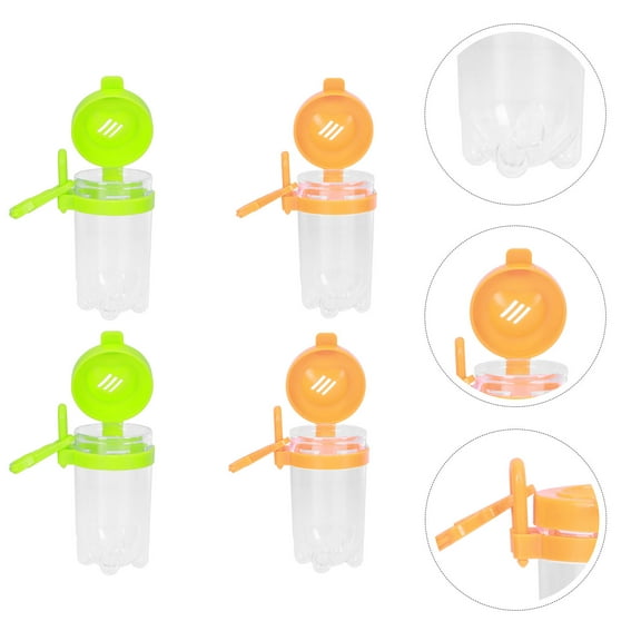 Niceauty 4Pcs Durable Insects Boxes for Outdoor Biological Study and Easy Carry