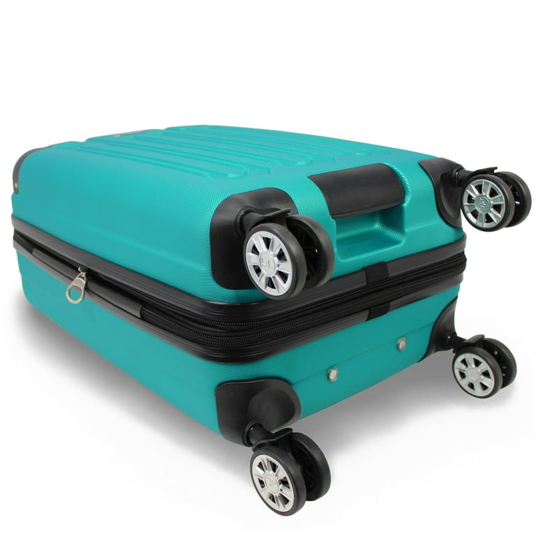 Dejuno Tutin 3-Piece Hardside Spinner Luggage Set With TSA Lock