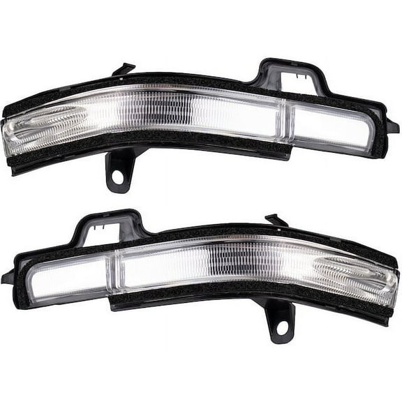 Door Mirror Turn Signal Light Set 2 Piece - Compatible with 2018 - 2022 Ford Expedition 2019 2020 2021