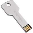thumbnail image 1 of 32GB USB Flash Drive, Metal Key Shaped 2.0 USB Memory Stick Pen Drive Black, 1 of 7