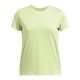 thumbnail image 2 of Camiseta Under Armour Tech de manga corta para mujer, color verde redondo, talla M, 2 of 3
