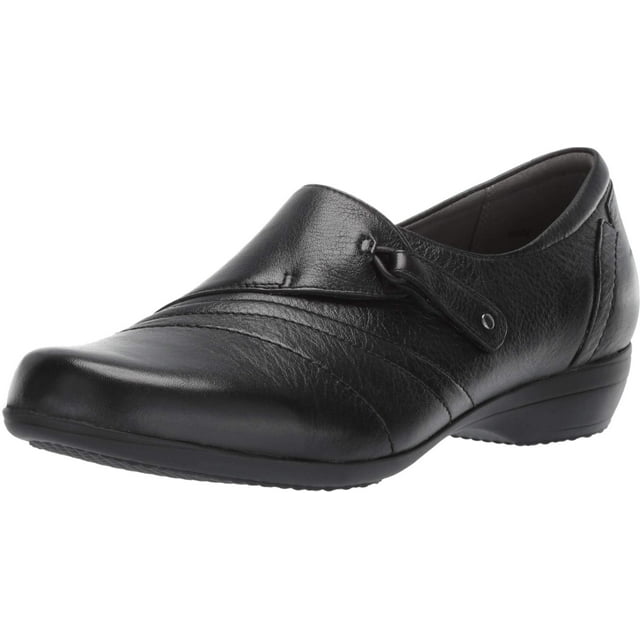 Zapato Dansko Franny de piel negra para mujer, talla 43-44EU