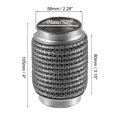 thumbnail image 3 of Tubería Escape Flexible 2.01''x4' Unique Bargains Junta Plata Tono, 3 of 6