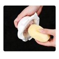 thumbnail image 5 of Soporte de seguridad alimentaria para cortadora de mandolina para cocina, cortador de alimentos, protector de dedos para cortadora de mandolina, rallador (rosa), 5 of 5