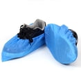 thumbnail image 5 of Cubrezapatos Desechables Antideslizantes - Paquete de 100 (50 pares) Cubrezapatos y botas higiénicos de 15.7'' Botines impermeables reciclables para zapatos para interiores, se adapta, 5 of 5