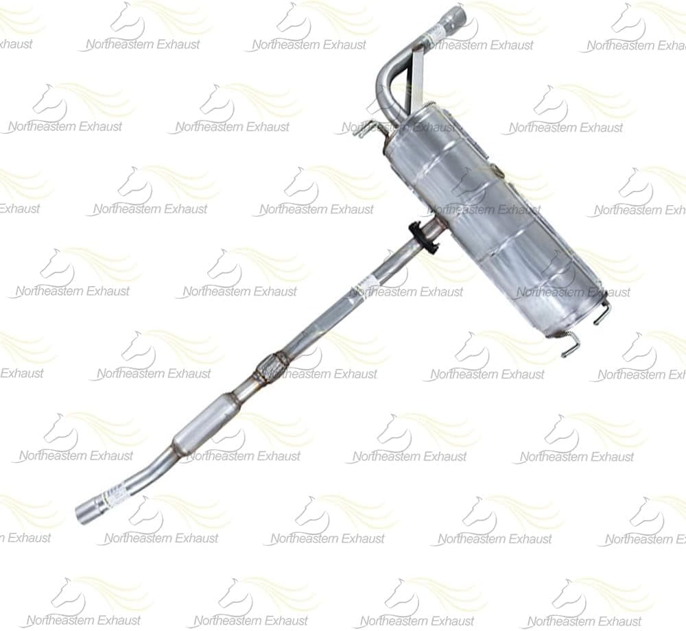 Northeastern Exhaust Stainless Steel Front Pipe, Resonator & Muffler System – Direct Fit Fits 2004–2005 Toyota RAV4 2.4L | Free Hardware Included | Durable, Rust-Resistant Design