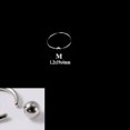 thumbnail image 1 of Anillo de nariz con clip de bola de acero inoxidable 316L BCR, anillo de nariz con clip de bola de acero de titanio, anillo multiusos universal, pendientes, anillo para el hueso de la oreja, 1 of 6