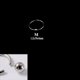 thumbnail image 1 of Anillo de nariz con clip de bola de acero inoxidable 316L BCR, anillo de nariz con clip de bola de acero de titanio, anillo multiusos universal, pendientes, anillo para el hueso de la oreja, 1 of 6