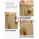 thumbnail image 5 of Pantalones TBMPOY para hombre, ligeros, senderismo, color caqui, talla M, 5 of 7