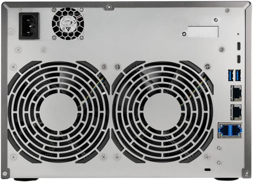 Asustor AS6810T Lockerstor 10 Gen3 10 Bay NAS,Quad-Core 2.3GHz CPU,2x10GbE Ports,16G ECC DDR5,4x M.2 SSD Slots (Diskless)