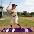thumbnail image 3 of Baseball Training Mat for Hitting and Pitching Practice with and Portable Design, 3 of 8