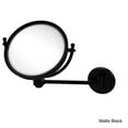 thumbnail image 5 of 8-in Wall Mounted Make-Up Mirror 2X Magnification in Polished Nickel, 5 of 5