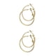 thumbnail image 2 of Qarigey 1 par de pendientes de niña, pendientes de aro grande para mujer, regalo para amiga, decoración para mujer Type21 NO21, 2 of 6