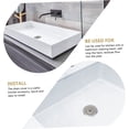 thumbnail image 4 of Sink Strainer Stainless Strainer Mesh Strainer Stainless Steel Sink Metal Sink Drain Strainer Anti Clogging Strainer Kitchen Sink Filter Stainless Steel Sink Strainer Food 2 Sets, 4 of 5