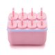 thumbnail image 1 of Toystoory Molde de helado de PP de 8 agujeros DIY, bandeja de paletas, herramientas de cubo, soporte para hacer sorbete de paleta congelada, helado DIY Cocina y Comedor rosado 12*11*6.5 cm Toystoory JJ20569-02, 1 of 6